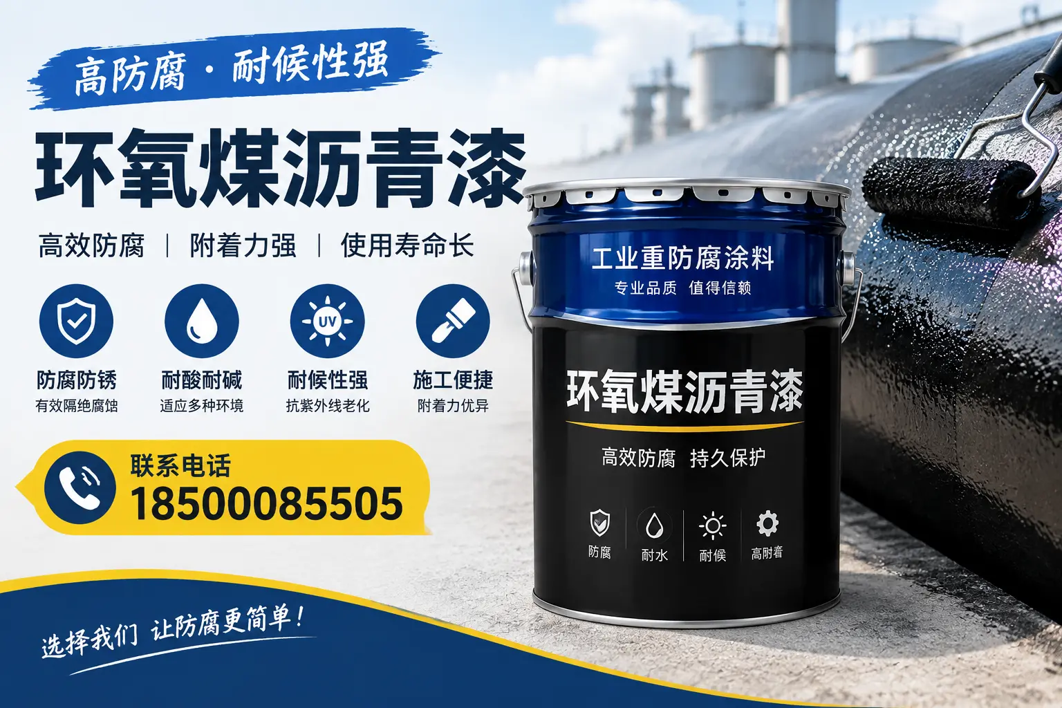环氧煤沥青漆在防腐领域的重要性，合肥行业动态